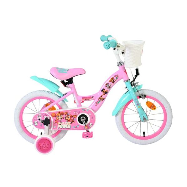 Paw Patrol Kinderfahrrad – Mädchen – 14 Zoll – Rosa