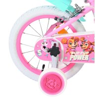 Paw Patrol Kinderfahrrad - Mädchen - 14 Zoll - Rosa - Zwei Handbremsen