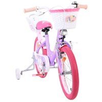 Volare Unicorn Kinderfahrrad – Mädchen – 16 Zoll – Lila