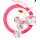 Volare Unicorn Kinderfahrrad – Mädchen – 16 Zoll – Weiß
