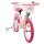 Volare Unicorn Kinderfahrrad - Mädchen - 16 Zoll - Rosa - Zwei Handbremsen