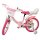 Volare Unicorn Kinderfahrrad - Mädchen - 16 Zoll - Rosa - Zwei Handbremsen