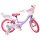 Volare Unicorn Kinderfahrrad - Mädchen - 16 Zoll - Lila - Zwei Handbremsen