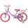 Volare Unicorn Kinderfahrrad - Mädchen - 16 Zoll - Lila - Zwei Handbremsen