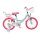 Volare Unicorn Kinderfahrrad - Mädchen - 16 Zoll - Grün - Zwei Handbremsen