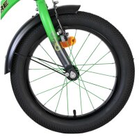 Volare Thombike Kinderfahrrad – Jungen – 16 Zoll – Grün-Grau