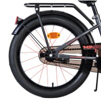 Volare Thombike Kinderfahrrad – Jungen – 18 Zoll – Orange-Grau