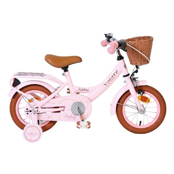 Volare Ashley Kinderfahrrad – Mädchen – 12 Zoll – Rosa