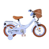 Volare Ashley Kinderfahrrad – Mädchen – 12 Zoll – Pastellblau