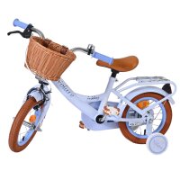 Volare Ashley Kinderfahrrad – Mädchen – 12 Zoll – Pastellblau
