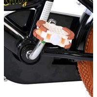 Volare Ashley Kinderfahrrad – Mädchen – 12 Zoll – Schwarz