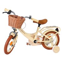 Volare Ashley Kinderfahrrad – Mädchen – 12 Zoll – Creme