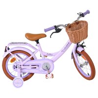 Volare Ashley Kinderfahrrad – Mädchen – 14 Zoll – Lila