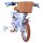Volare Ashley Kinderfahrrad - Mädchen - 12 Zoll - Pastellblau - Zwei Handbremsen