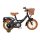 Volare Ashley Kinderfahrrad - Mädchen - 12 Zoll - Schwarz - Zwei Handbremsen