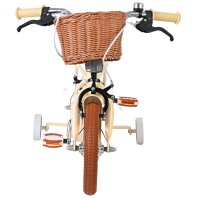 Volare Ashley Kinderfahrrad - Mädchen - 12 Zoll - Creme - Zwei Handbremsen