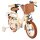 Volare Ashley Kinderfahrrad - Mädchen - 12 Zoll - Creme - Zwei Handbremsen