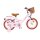 Volare Ashley Kinderfahrrad - Mädchen - 14 Zoll - Rosa - Zwei Handbremsen