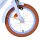 Volare Ashley Kinderfahrrad - Mädchen - 14 Zoll - Pastellblau - Zwei Handbremsen