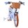 Volare Ashley Kinderfahrrad - Mädchen - 14 Zoll - Pastellblau - Zwei Handbremsen