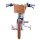 Volare Ashley Kinderfahrrad - Mädchen - 14 Zoll - Pastellblau - Zwei Handbremsen