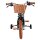 Volare Ashley Kinderfahrrad - Mädchen - 14 Zoll - Schwarz - Zwei Handbremsen