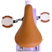Volare Ashley Kinderfahrrad - Mädchen - 14 Zoll - Lila - Zwei Handbremsen