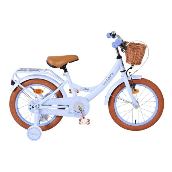 Volare Ashley Kinderfahrrad – Mädchen – 16 Zoll – Pastellblau