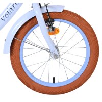 Volare Ashley Kinderfahrrad – Mädchen – 16 Zoll – Pastellblau