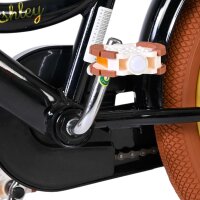 Volare Ashley Kinderfahrrad – Mädchen – 16 Zoll – Schwarz