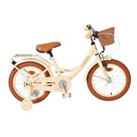 Volare Ashley Kinderfahrrad – Mädchen – 16 Zoll – Creme