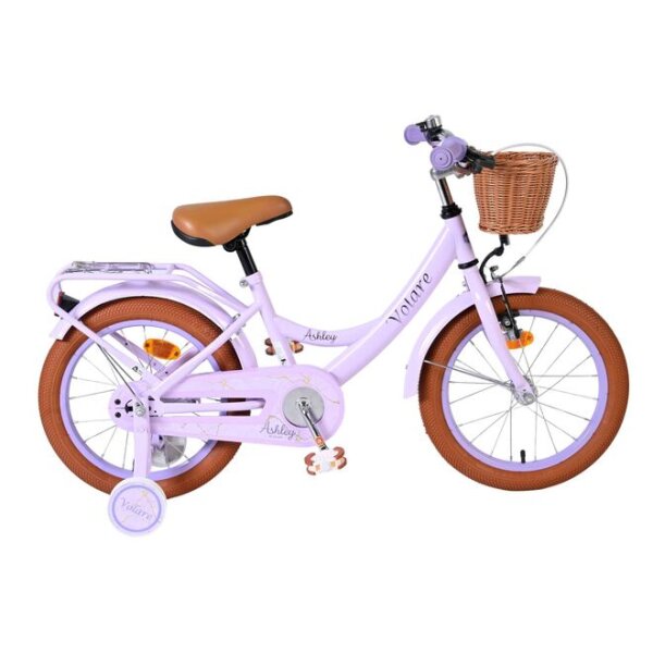 Volare Ashley Kinderfahrrad – Mädchen – 16 Zoll – Lila