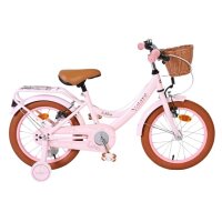 Volare Ashley Kinderfahrrad - Mädchen - 16 Zoll - Rosa - Zwei Handbremsen