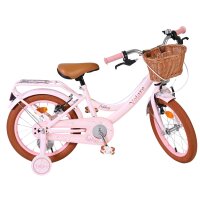 Volare Ashley Kinderfahrrad - Mädchen - 16 Zoll - Rosa - Zwei Handbremsen