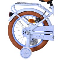 Volare Ashley Kinderfahrrad - Mädchen - 16 Zoll - Pastellblau - Zwei Handbremsen