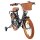 Volare Ashley Kinderfahrrad - Mädchen - 16 Zoll - Schwarz - Zwei Handbremsen