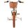 Volare Ashley Kinderfahrrad - Mädchen - 16 Zoll - Creme - Zwei Handbremsen