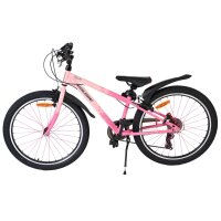 Volare Mystic Kinderfahrrad – 24 Zoll – Rosa – 7 Gänge