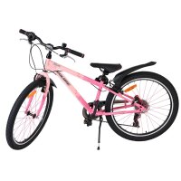 Volare Mystic Kinderfahrrad – 24 Zoll – Rosa – 7 Gänge
