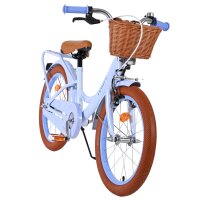 Volare Ashley Kinderfahrrad – Mädchen – 18 Zoll – Pastellblau