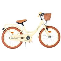 Volare Ashley Kinderfahrrad – Mädchen – 18 Zoll – Creme