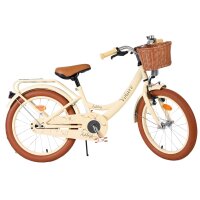 Volare Ashley Kinderfahrrad – Mädchen – 18 Zoll – Creme