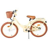 Volare Ashley Kinderfahrrad – Mädchen – 18 Zoll – Creme