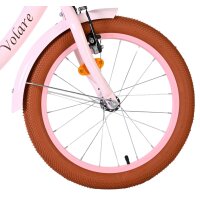 Volare Ashley Kinderfahrrad - Mädchen - 18 Zoll - Rosa - Zwei Handbremsen