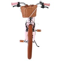 Volare Ashley Kinderfahrrad - Mädchen - 18 Zoll - Rosa - Zwei Handbremsen