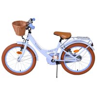 Volare Ashley Kinderfahrrad - Mädchen - 18 Zoll - Pastellblau - Zwei Handbremsen