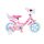 Disney Prinzessinnen Kinderfahrrad – Mädchen – Mag-Felgen – 12 Zoll – Rosa