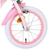 Hello Kitty Kinderfahrrad - Mädchen - 14 Zoll - Rosa - Zwei Handbremsen