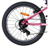 Volare Boost Kinderfahrrad – 20 Zoll – 7 Gänge – Rosa