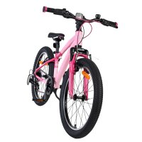 Volare Boost Kinderfahrrad – 20 Zoll – 7 Gänge – Rosa